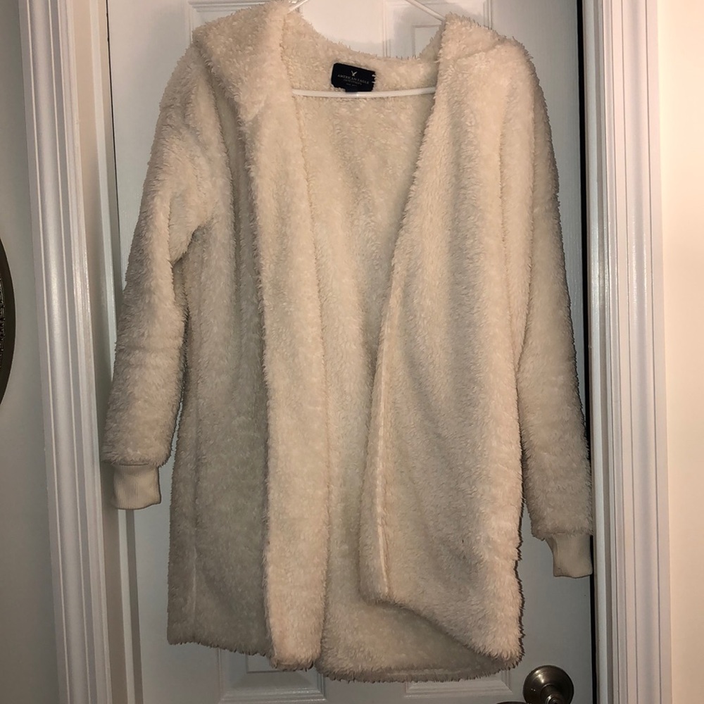 Fuzzy White robe